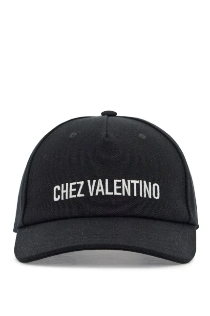 Valentino Chez Valentino Curved Peak Baseball Cap