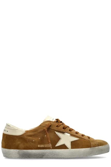 Golden Goose Deluxe Brand Super Star Lace-Up Sneakers