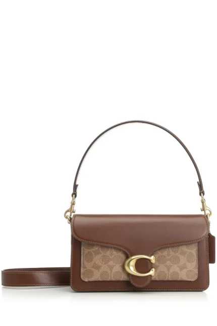 Coach Tabby Monogram Printed Shoulder Bag