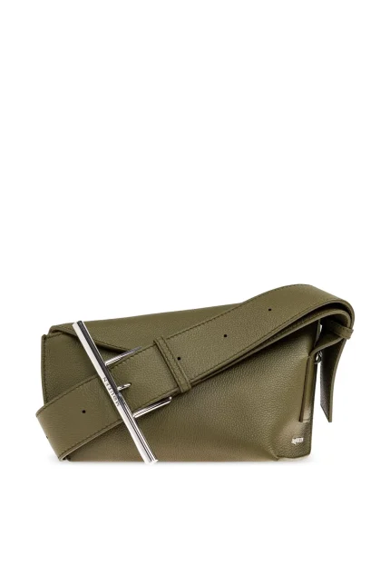 Alexander McQueen The Sling Logo Plaque Crossbody Bag
