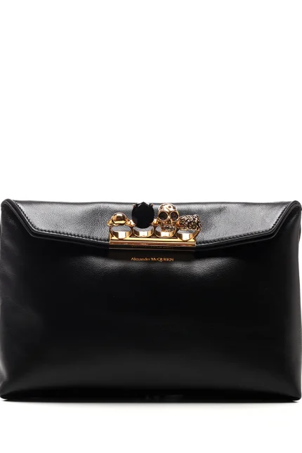 Alexander McQueen Skull Jewelled Pouch