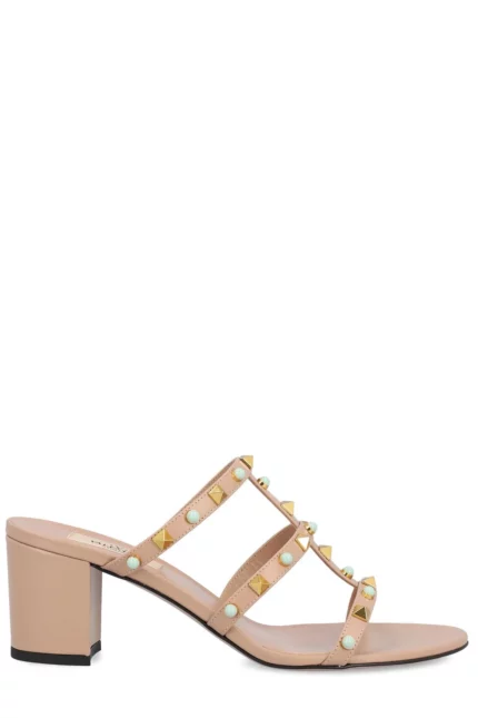 Valentino Garavanio Rockstud Open Toe Sandals