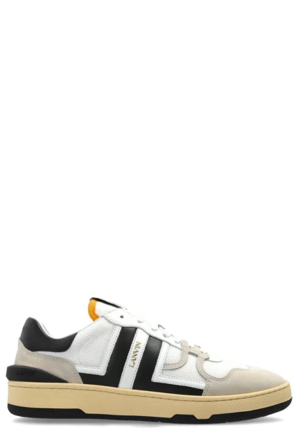Lanvin Clay Colour-Block Panelled Sneakers