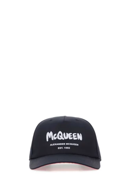 Alexander McQueen Logo Printed Baseball Cap