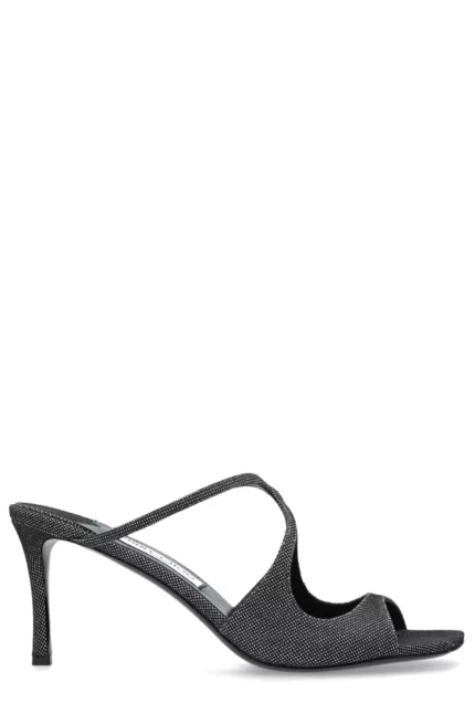 Jimmy Choo Anise Embellished Slip-On Sandals