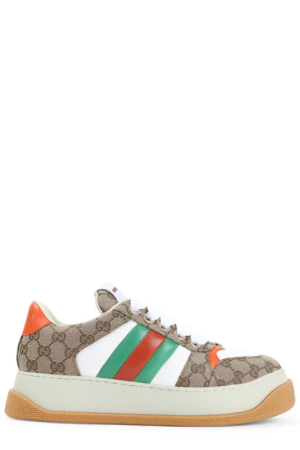 Gucci Double Screener Low-Top Sneakers