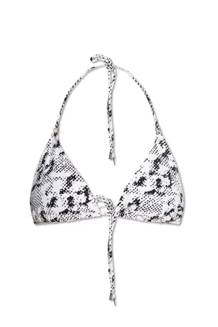 Tory Burch All-Over Printed Tie-Fastened Bikini Top