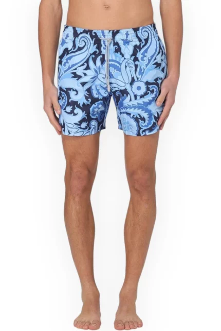 Etro Summer Paisley Swim Shorts
