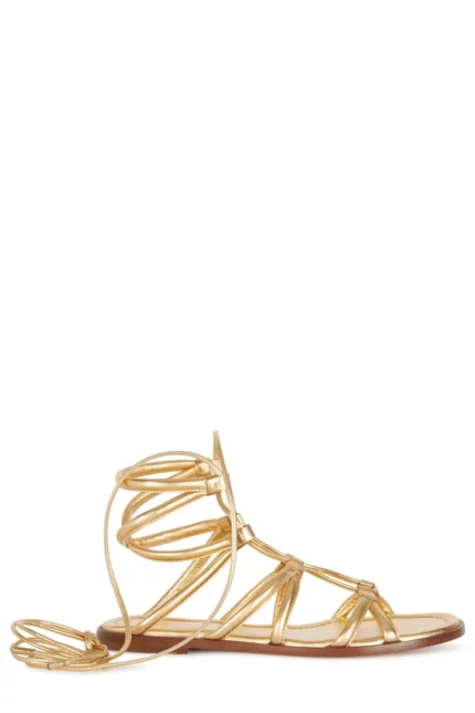 Gianvito Rossi Wrap-Around Strap Sandals