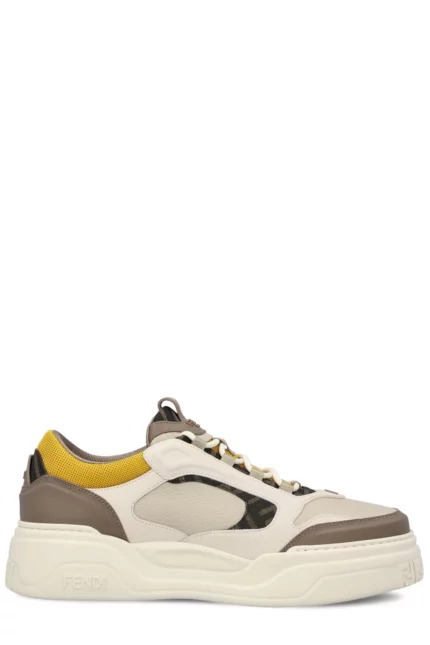 Fendi Force Lace-Up Sneakers