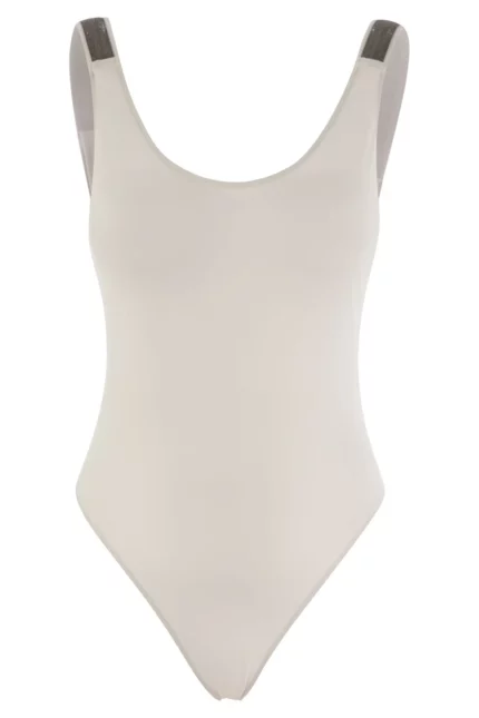 Brunello Cucinelli Sleeveless One-Piece Swimsuit