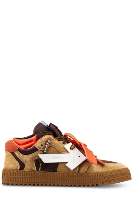 Off-White Floating Arrow Lace-Up Sneakers