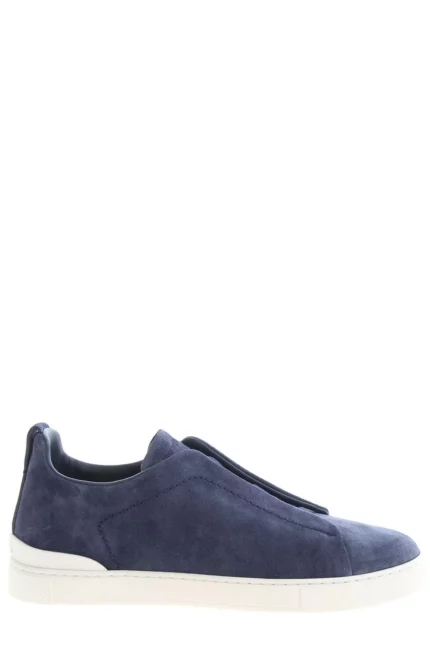 Zegna Banded Slip-On Sneakers