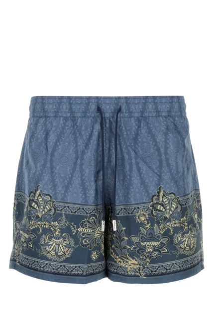 Etro Floral Printed Swim Shorts