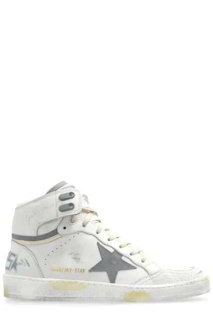 Golden Goose Deluxe Brand Sky Star High-Top Sneakers