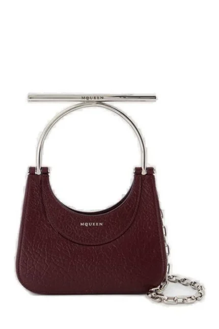 Alexander McQueen Mini Cross-Bar Tote Bag