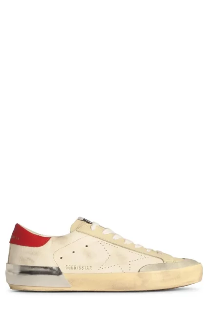 Golden Goose Deluxe Brand Round Toe Low-Top Sneakers