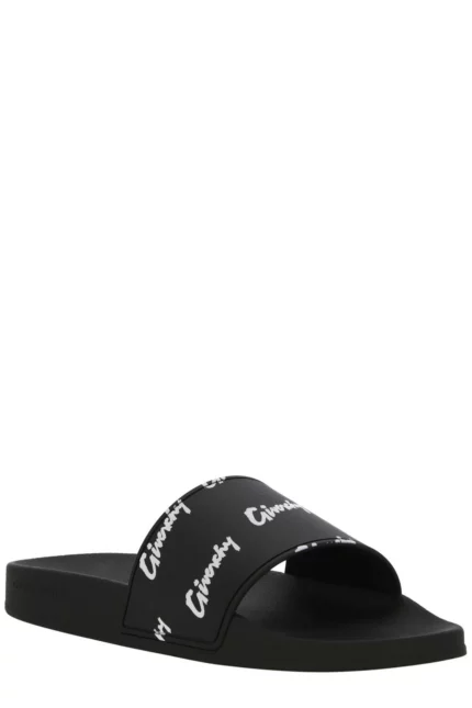 Givenchy Allover Printed Flat Sandals
