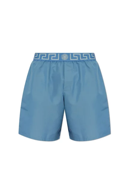 Versace Greca-Border Swim Shorts