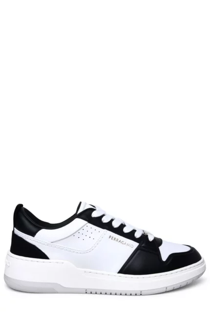 Ferragamo Two-Toned Low-Top Sneakers