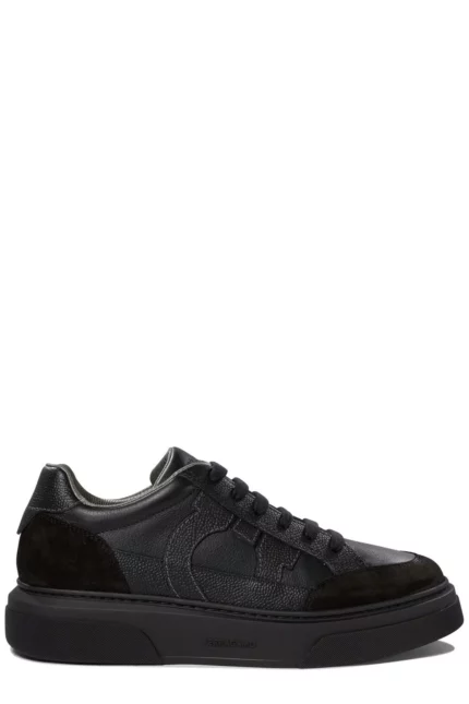 Ferragamo Gancini Ornament Low Sneakers