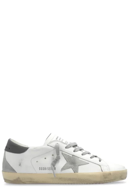 Golden Goose Deluxe Brand Super Star Lace-Up Sneakers