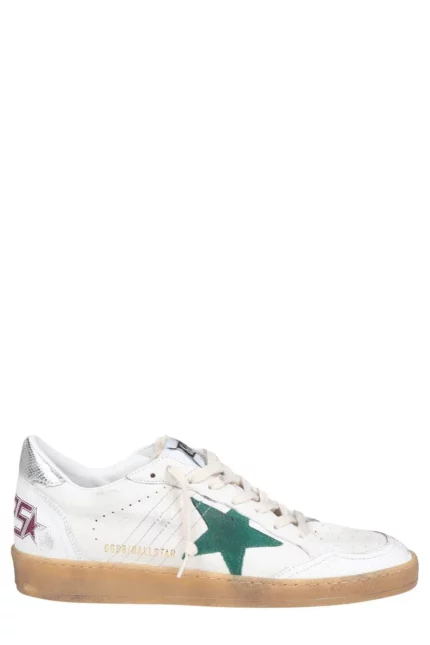 Golden Goose Deluxe Brand Ball Star Lace-Up Sneakers