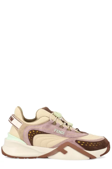 Fendi Flow Lace-Up Sneakers