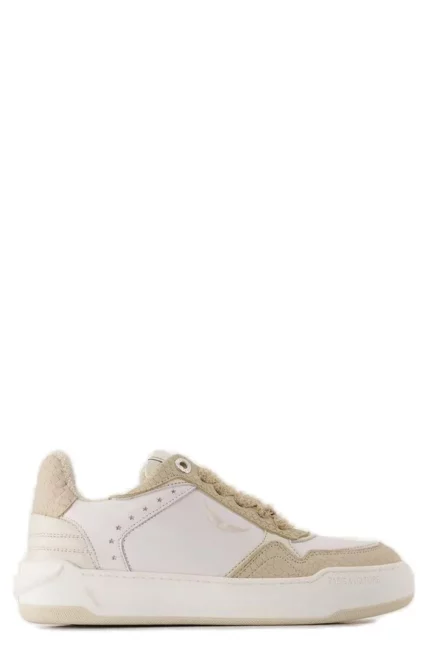 Zadig & Voltaire Wings Lace-Up Sneakers