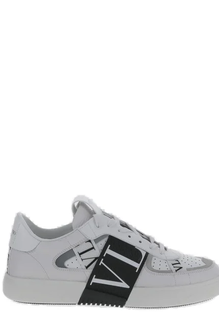 Valentino VL7N Round Toe Lace-Up Sneakers