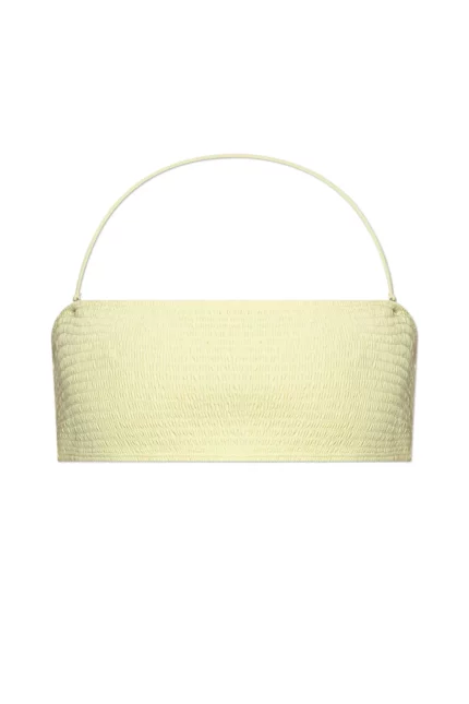 Tory Burch Smocked Bandeau Bikini Top