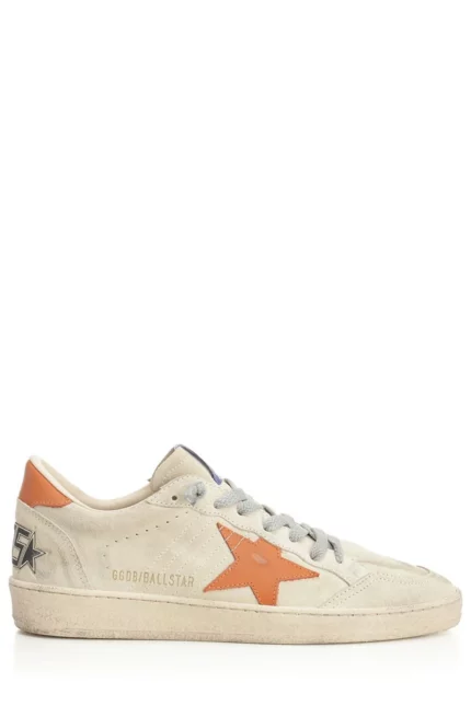 Golden Goose Deluxe Brand Ball Star Lace-Up Sneakers