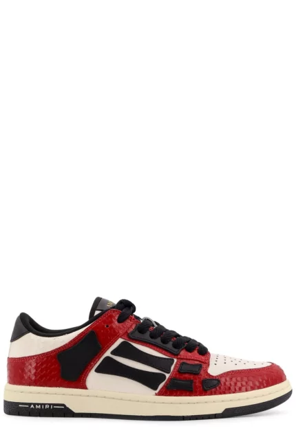 Amiri Panelled Skel Low Top Sneakers