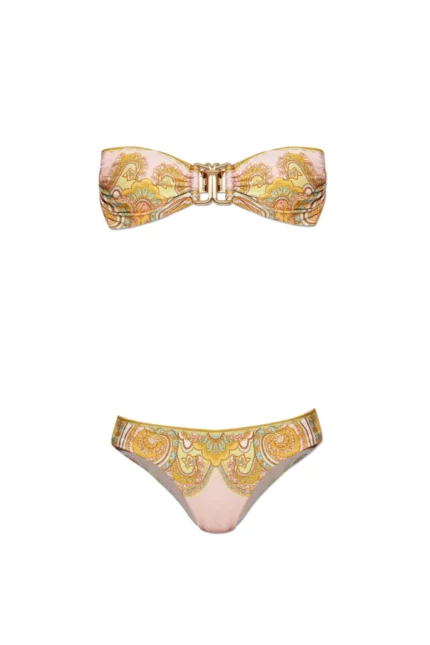 Zimmermann Maxine Knot Trim Bikini Set