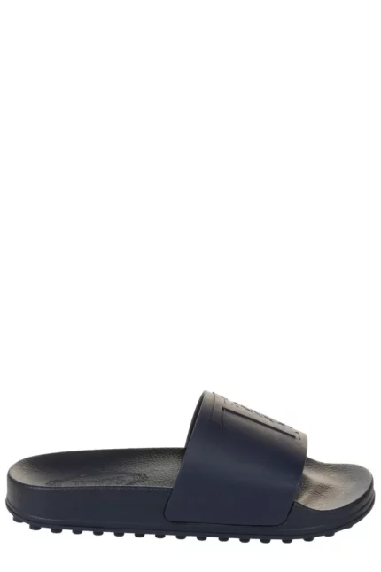 Tod's Logo Embossed Slip-On Slides