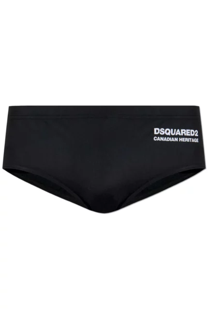 Dsquared2 Logo-Printed Swim Briefs
