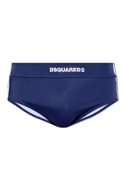 Dsquared2 Logo-Embroidered Swim Briefs