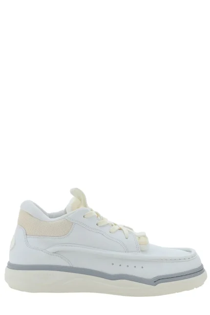 Valentino Runboot Round Toe Lace-Up Sneakers