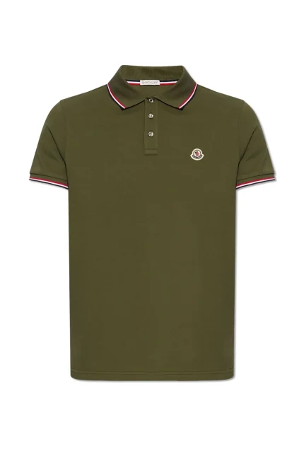 Moncler Logo Patch Polo Shirt