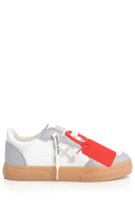Off-White New Vulcanized Lace-Up Sneakers