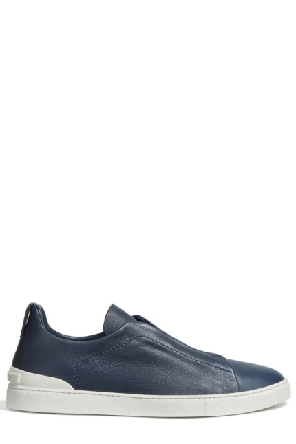 Zegna Triple Stitch Low-Top Sneakers