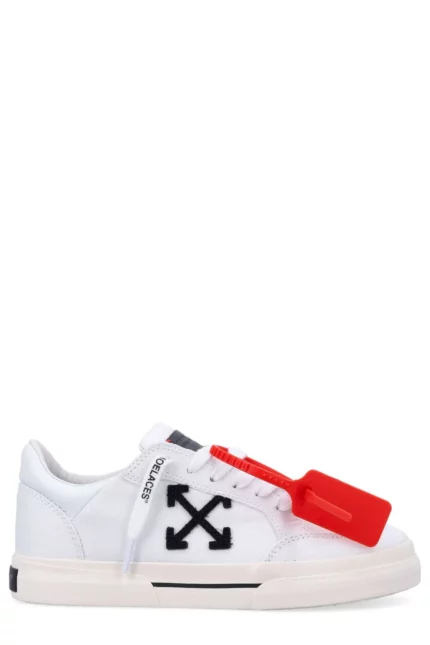 Off-White New Low Vulcanized Lace-Up Sneakers