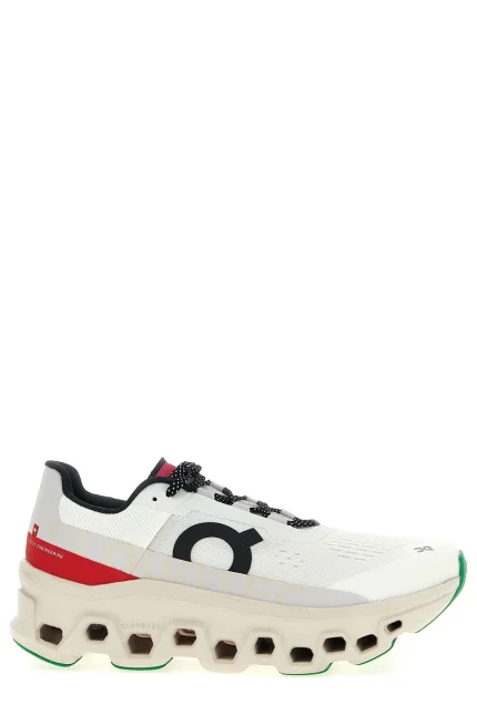 On Running Cloudmonster Lace-Up Sneakers
