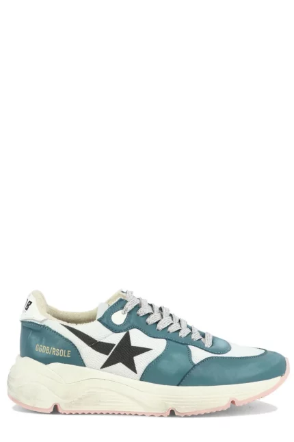 Golden Goose Deluxe Brand Star Printed Lace-Up Sneakers
