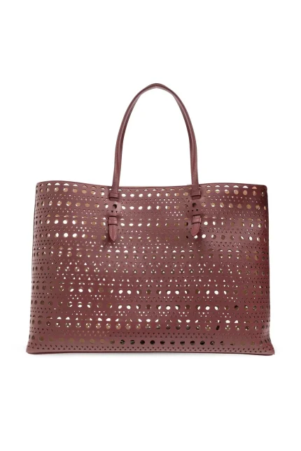 Alaïa Mina 44 Openwork Tote Bag