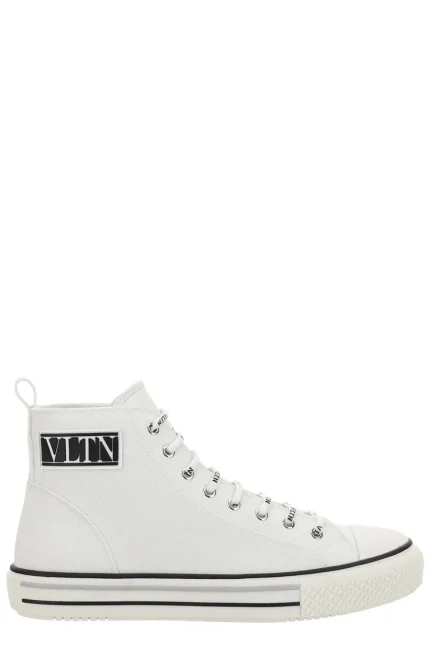 Valentino VLTN Tag High-Top Sneakers