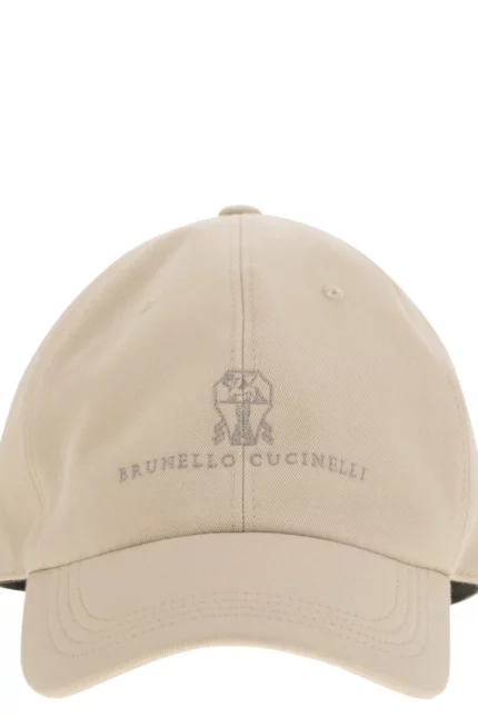 Brunello Cucinelli Logo-Embroidered Baseball Hat