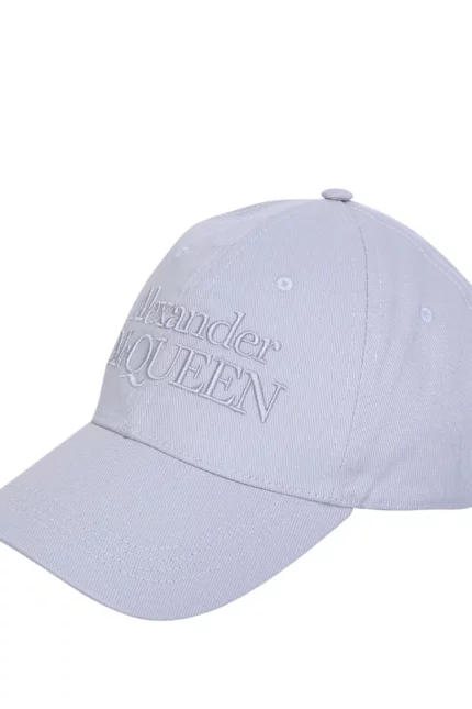 Alexander McQueen Logo Embroidered Baseball Cap