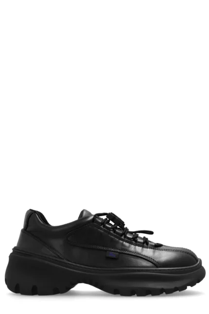 Burberry Scoot Lace-Up Sneakers