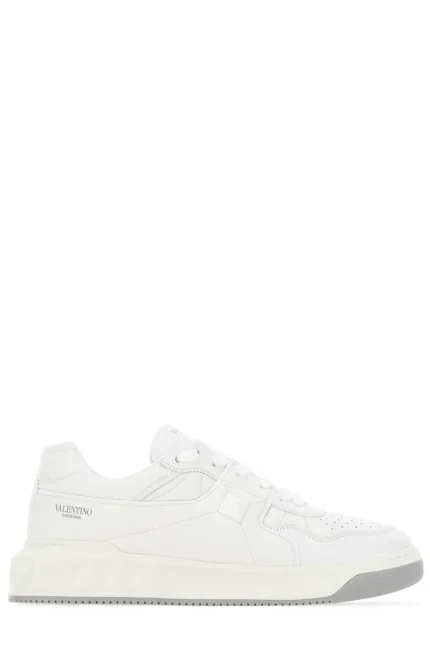 Valentino Garavani One Stud Lace-Up Sneakers